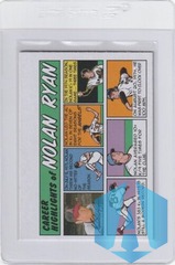 2022 Topps Heritage High Number Nolan Ryan 1973 Career Highlights Comic #73TC-29